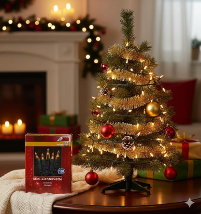 Hellum Mini-Lichterkette 50 Kerzen