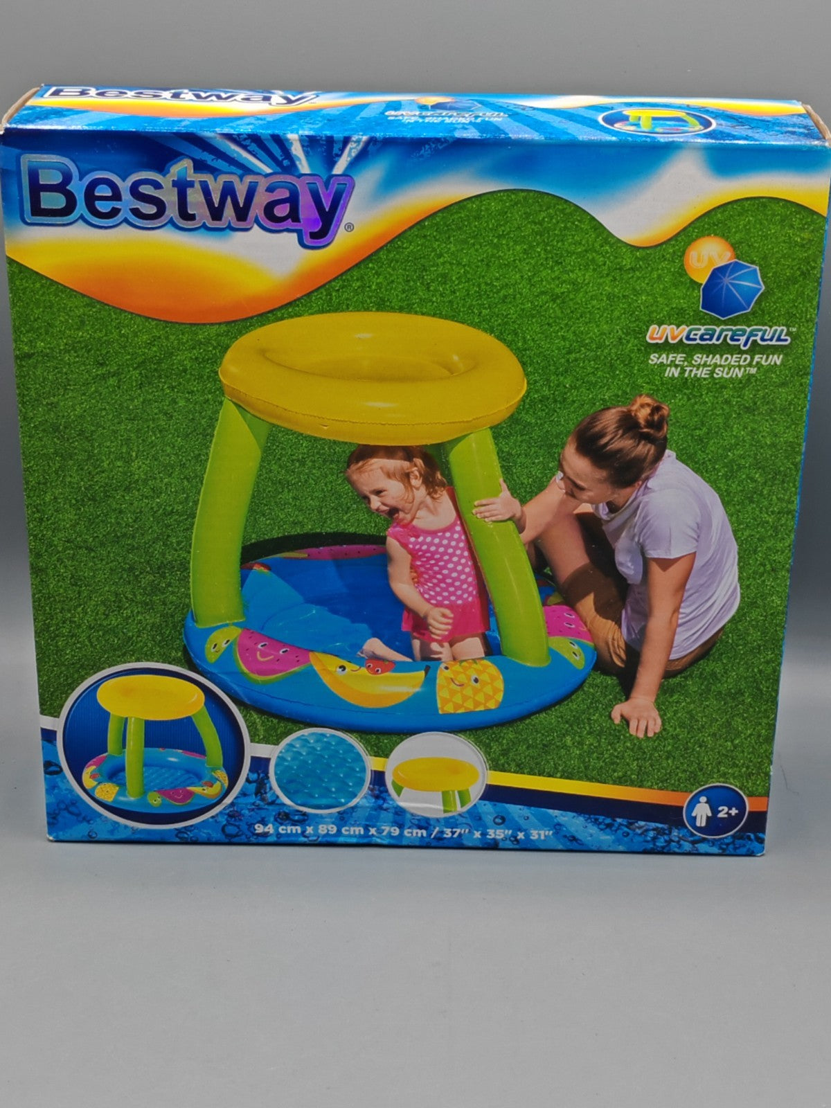 Bestway Planschbecken mit Verdeck, 26 Liter