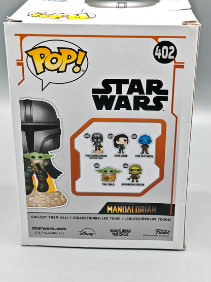 Funko POP Star Wars – The Mandalorian mit The Child (Baby Yoda) Figur