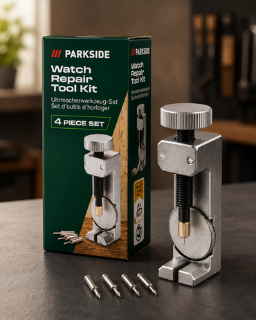 Parkside Watch Repair Tool Kit 4-teilig Uhren Reparatur Set Werkzeug