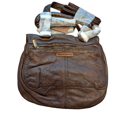 Desiderius Aemilia Brown Handtasche, NP: 70€, Echtleder, Hochwertig, Modern