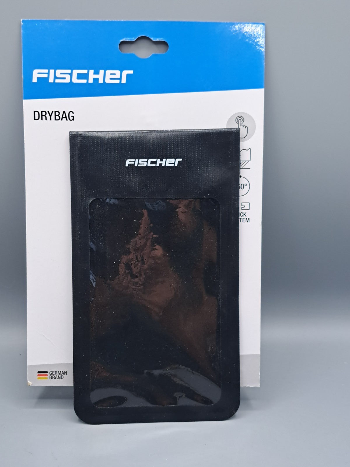 Fischer Drybag Smartphonetasche 86273 wasserdicht Fahrrad Handy Tasche