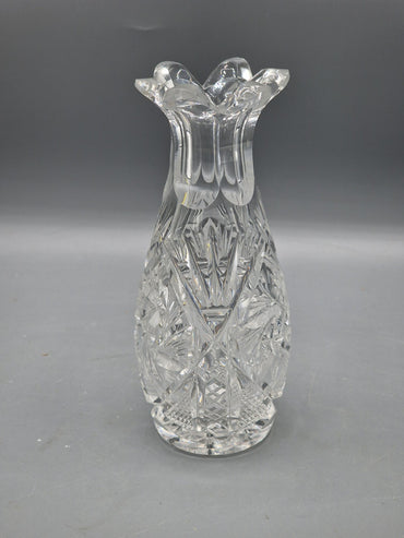 Antiquität, Glasvase, Hochwertig, Sammler, Dekoration, 13cm hoch