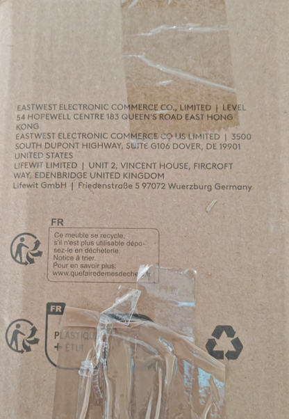 LIFEWIT Schubladenbox Kühlschrank Organizer Aufbewahrungsbehälter Transparent E1