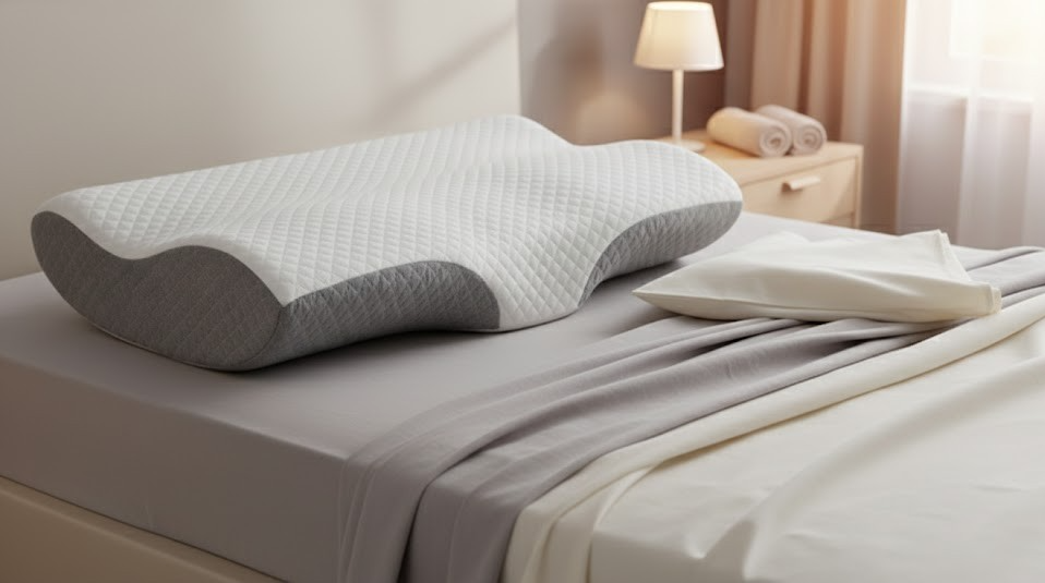 Schlafimpuls Kopfkissen – ergonomisch orthopädisch Nackenstütze