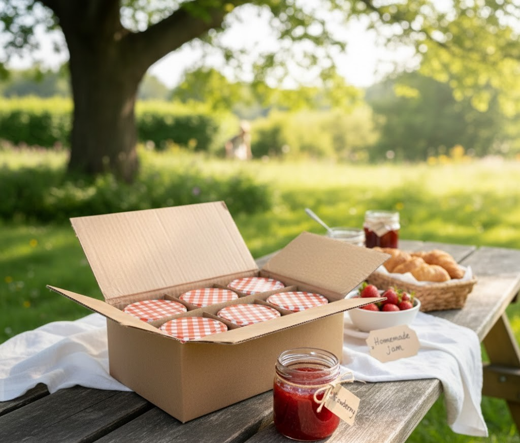 Com-Four Einmachgläser 250ml 12 Stück Einweckgläser Marmeladengläser
