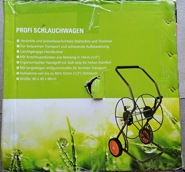 SIENA GARDEN Profi Schlauchwagen Profi Schlauchwagen für 80 m bei 13 mm (1/2'')-