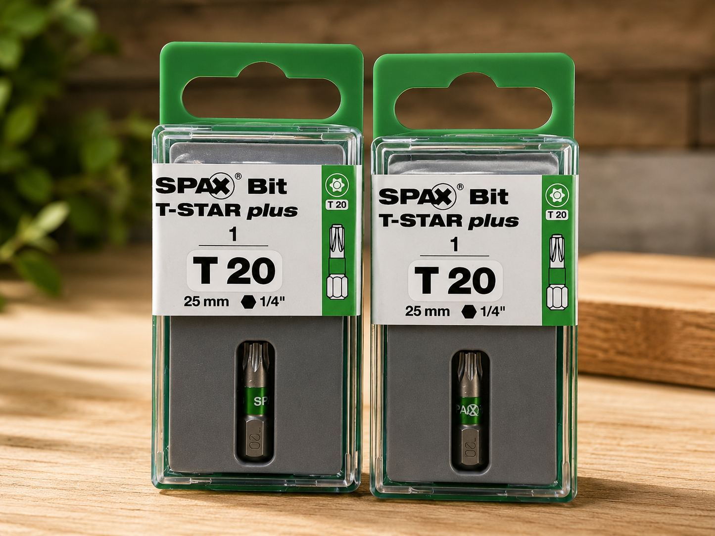 2x SPAX Bit T-Star Plus T20 Schrauberbit Torx Bit Profi Werkzeug Set