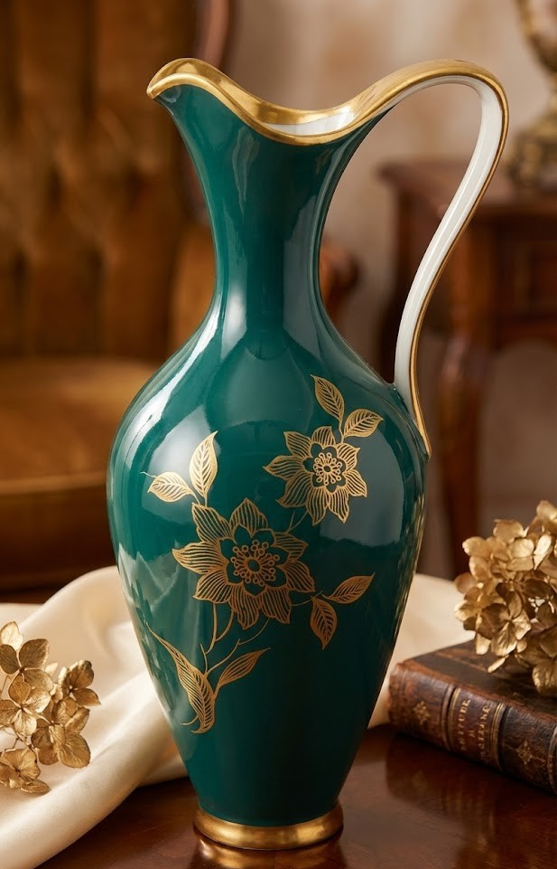 Schumann Arzberg Bavaria Henkelvase Porzellan Vintage Sammlerstück