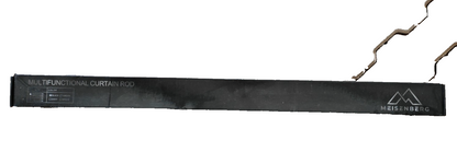MEISENBERG Teleskopstange 220-270cm Schwarz Ø32mm Klemmstange ohne Bohren HA25