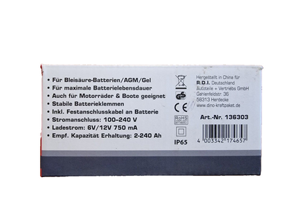 Kraftpaket Automatischer Batterie-Ladungserhaltung