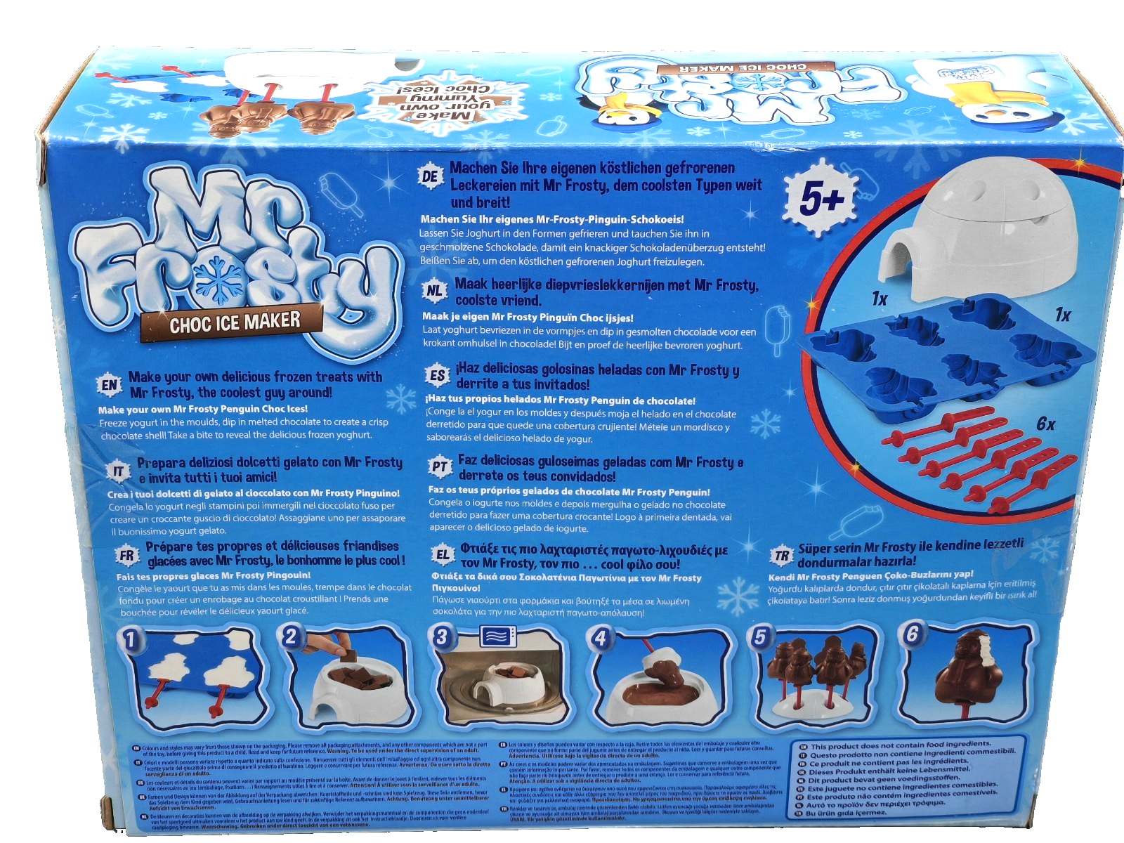 Mr Frosty Choc Ice Maker Schoko Eis Set Kinder Eismacher MRB00111 ab 5 Jahre D6