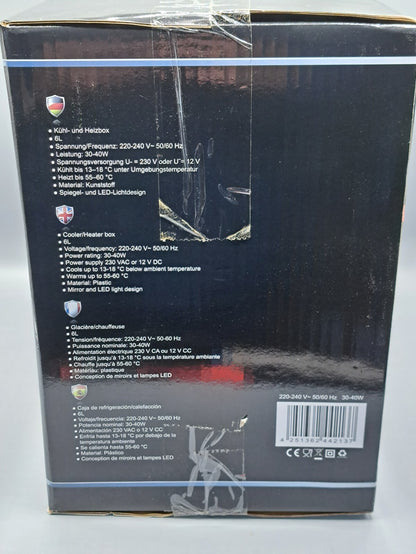 DMS Kühl-/Wärmebox, KB-06P, 6 Liter, Pink