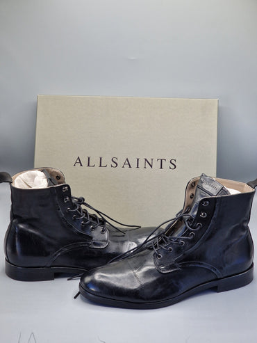 Allsaints Mikkel - Lace Up Boot - Schwarz, Herren, Größe 44