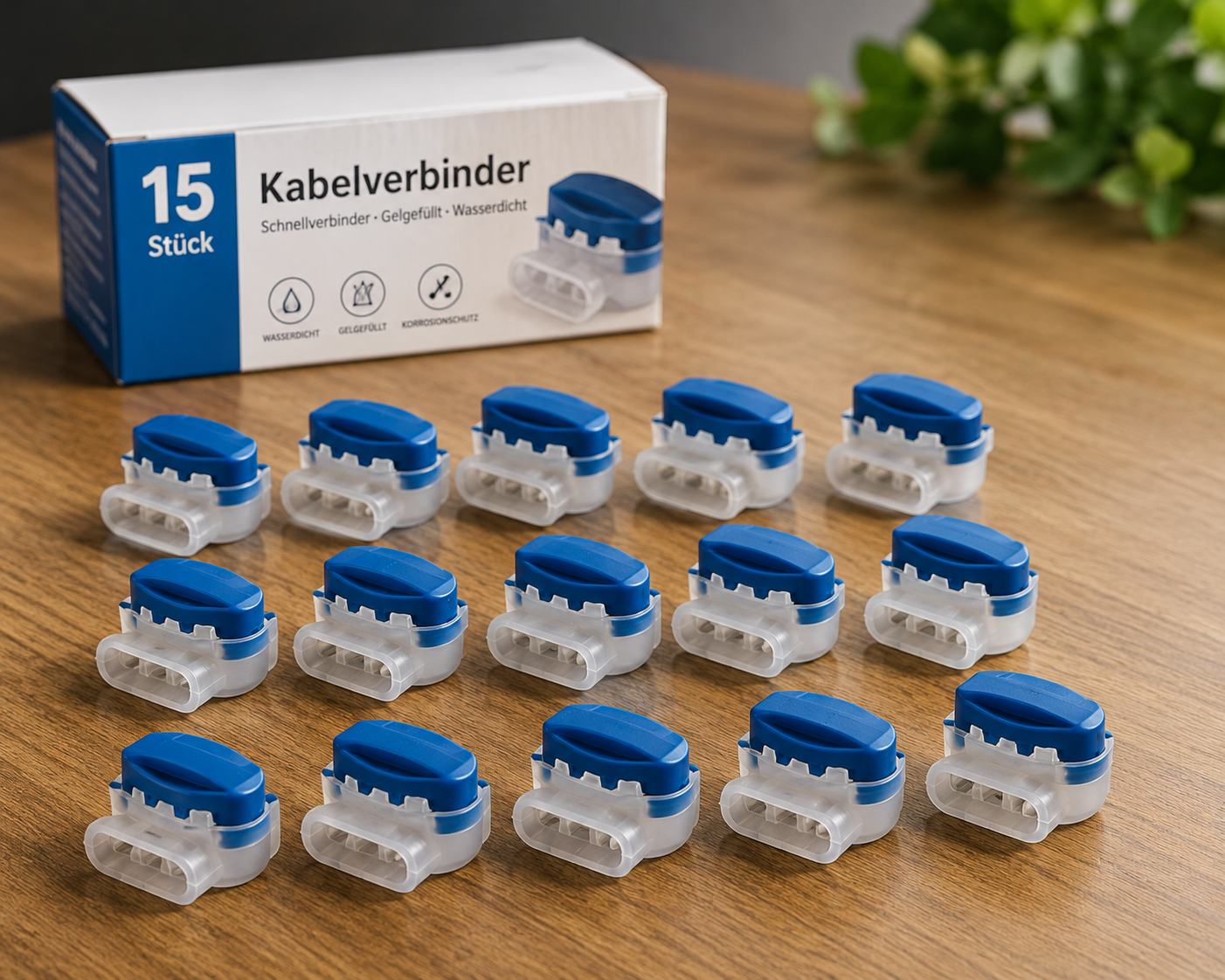 Newander Drahtverbinder 20er Set 3-Wege Kabelverbinder wasserdicht Outdoor A2