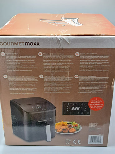 Gourmetmaxx Digitale Heißluftfritteuse 4 Liter 1400w