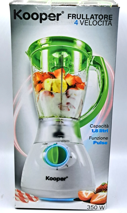 Kooper Standmixer 350W 1,8L 4 Stufen Küchenmixer Blender Mixer