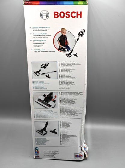 Bosch Klein Unlimited Spielzeug-Staubsauger – Realistisches Haushalts-Set für Ki