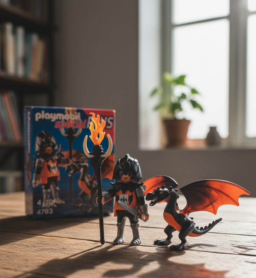 PLAYMOBIL 4793 Special Plus Drachenritter mit Drache Ritter Fantasy D5