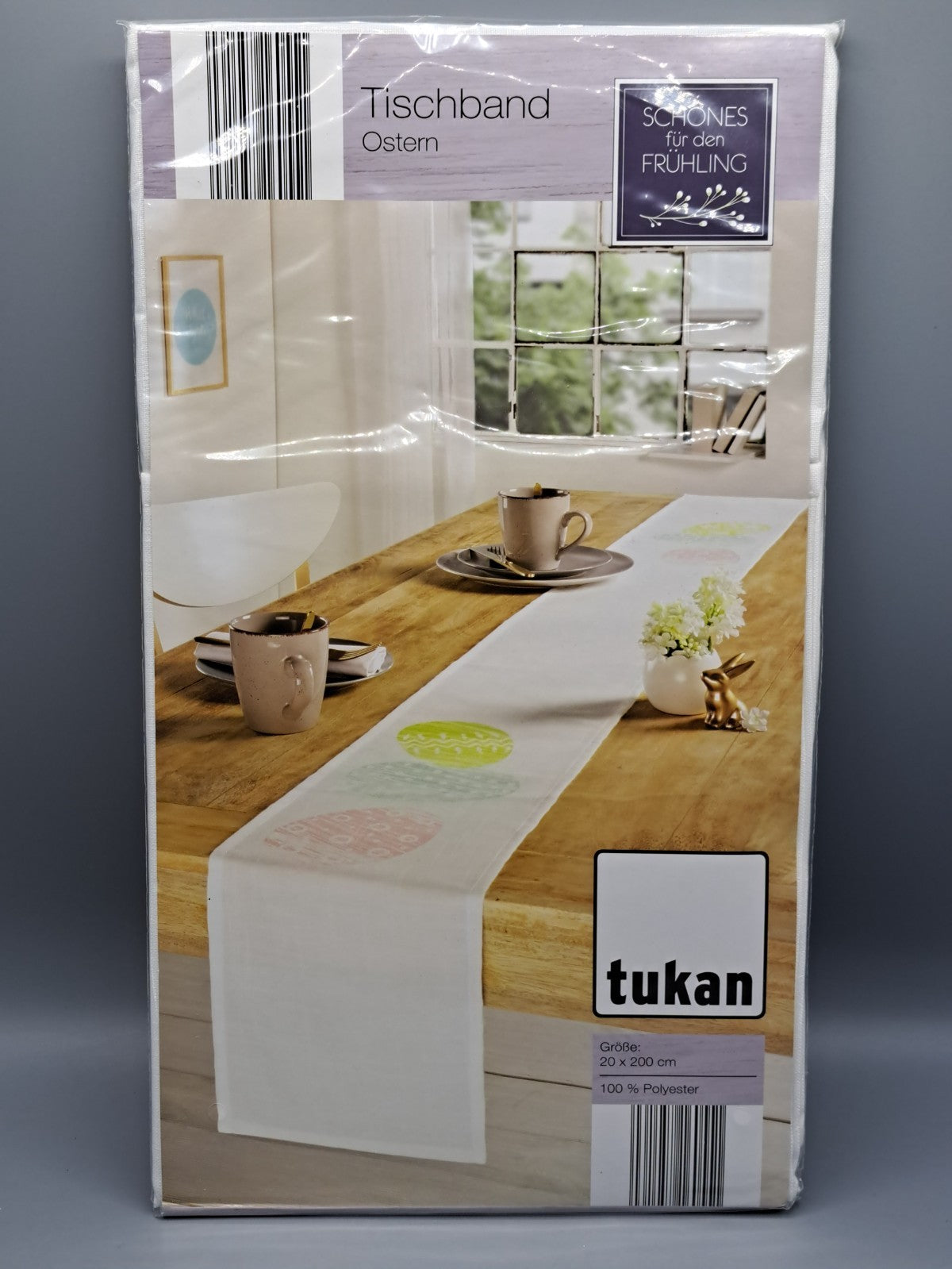 Tukan Ostern Tischläufer /Decke Tischband - Ostern  Ca. 20 x 200 cm