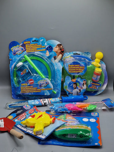 Kinder Sommerpaket, Spielzeug, 7-teilig + 1 Überraschung