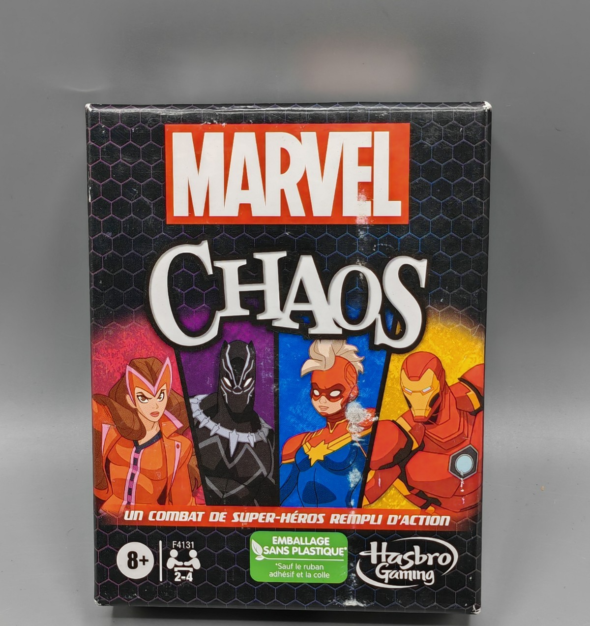 Hasbro Marvel Chaos Superhelden Kartenspiel Familienspiel ab 8 Jahren