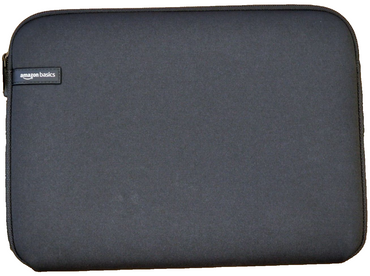 Amazon Basics Laptophülle 13,3 Zoll 33,8 cm Schwarz Laptop Sleeve