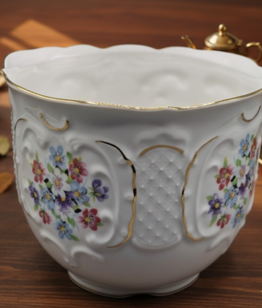Lindner Porzellan Vase 84 Anemone 16cm Deko Sammlerobjekt