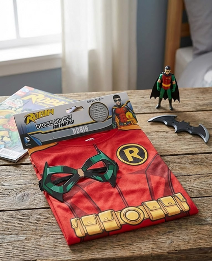 Disguise DC Comics Robin Dress-Up Set | Verkleidung Kinder 3–6 Jahre