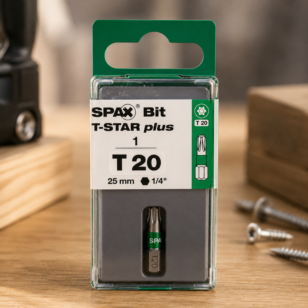 2x SPAX Bit T-Star Plus T20 Schrauberbit Torx Bit Profi Werkzeug Set