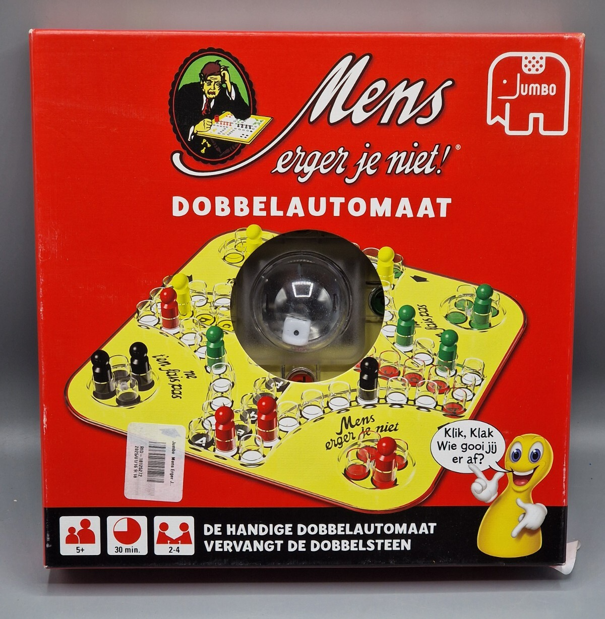 Jumbo Jumbo - Man Don't Worry! Würfelmaschine - Brettspiel (NL)