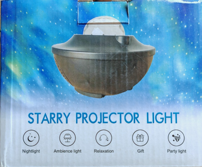 Sternenhimmel Projektor Galaxy Projektor LED Nachtlicht Musik Fernbedienung 360°