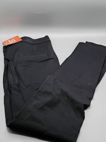 Damen Jeggings knöchellang, elastischer Bund, Schwarz, Gr.38