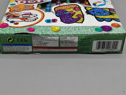 Crayola Glitter Dots Magische Schmetterlinge Set Mosaik Bastelset mit Glitter