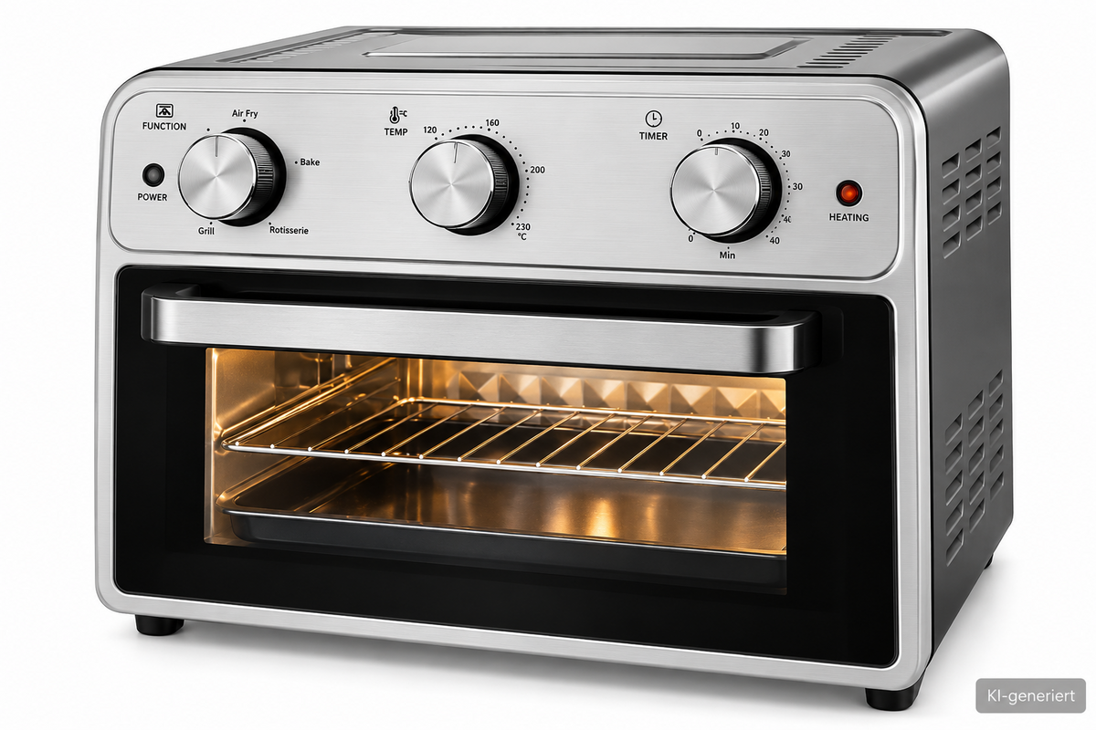 KALORIK TKG AFO 2001 Heißluftfritteuse Backofen 21L 1800W Air Fryer Pal2
