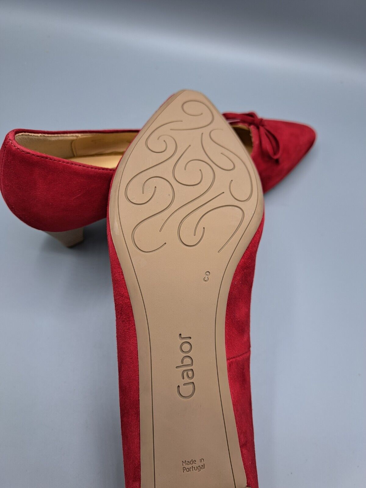 Gabor Damenschuhe, Rot, Elegant, Größe 42