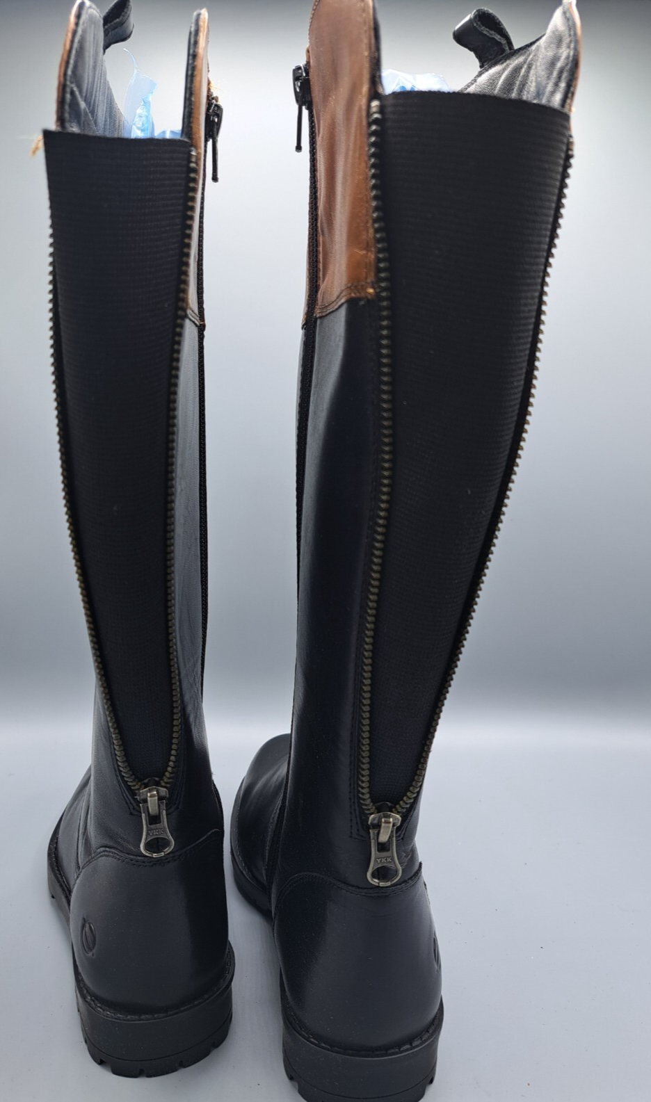 Paul Vesterbro Damen Stiefel – Schwarz Größe 36 Schuhe