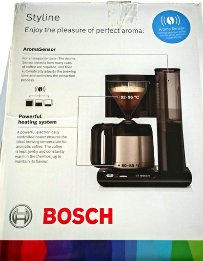 Bosch Styline TKA8A053 Kaffeemaschine Thermokanne AromaSensor 1100W B-03