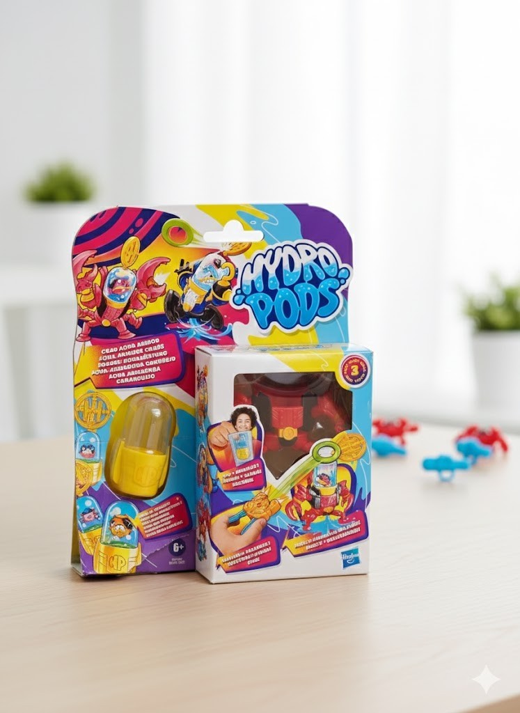 Hasbro Hydro Pods Krabbe-Aqua Rüstung