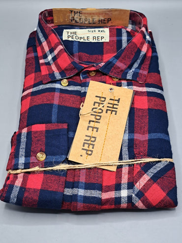 The People Rep. Hemd XXL, Kariert, Modern