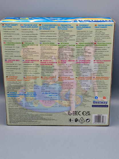 Bestway Planschbecken mit Verdeck, 26 Liter