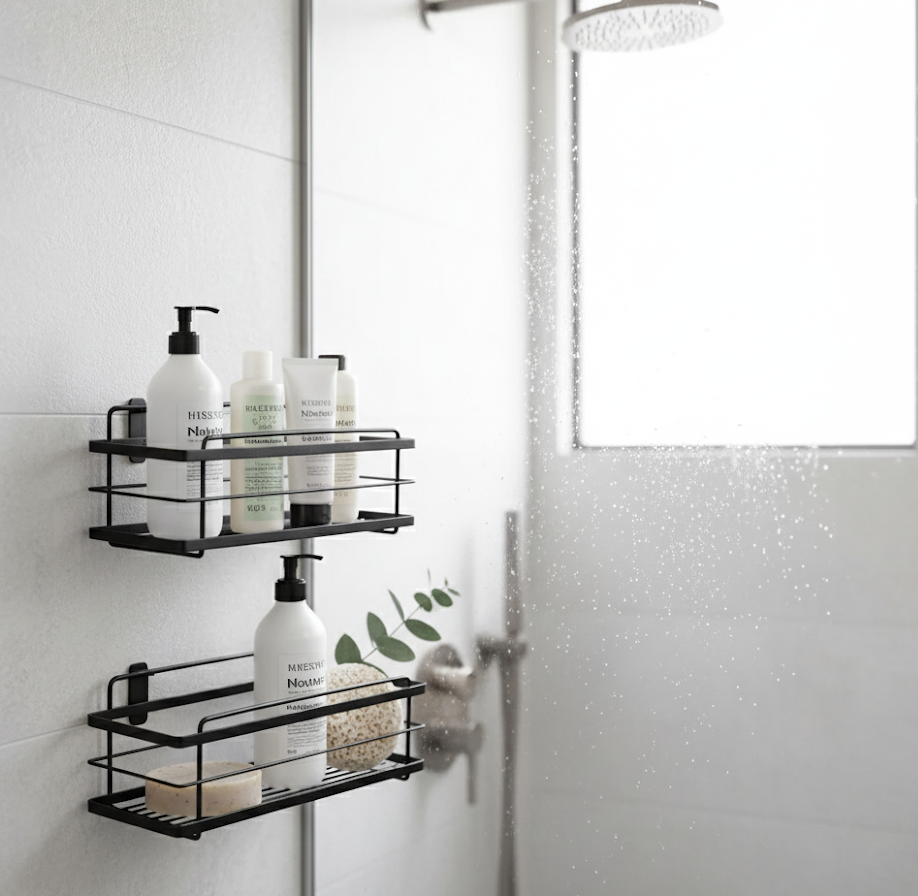 Kincmax Badezimmer Duschregal Badregal Ablage Regal Dusche Organizer
