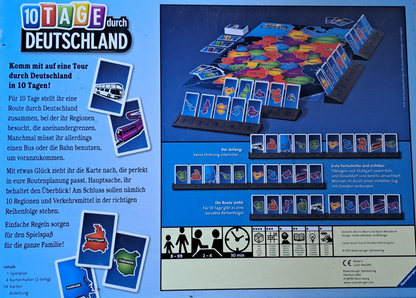 Ravensburger 10 Tage durch Deutschland, Familienspiel