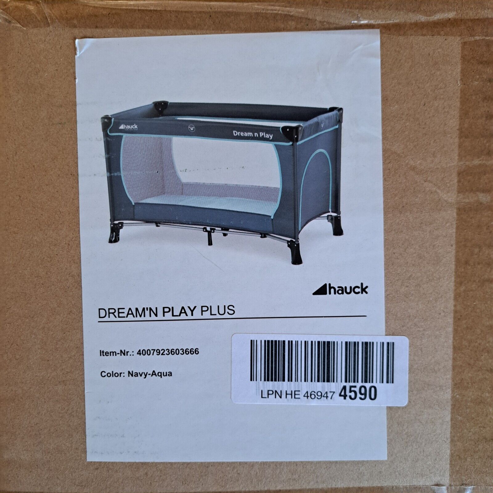 Hauck Dream`n Play Plus, Laufstall, Babybett, Reisebett