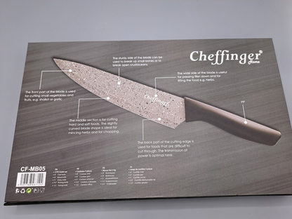 Cheffinger Messerset 6tlg Marble Küchenmesser Set