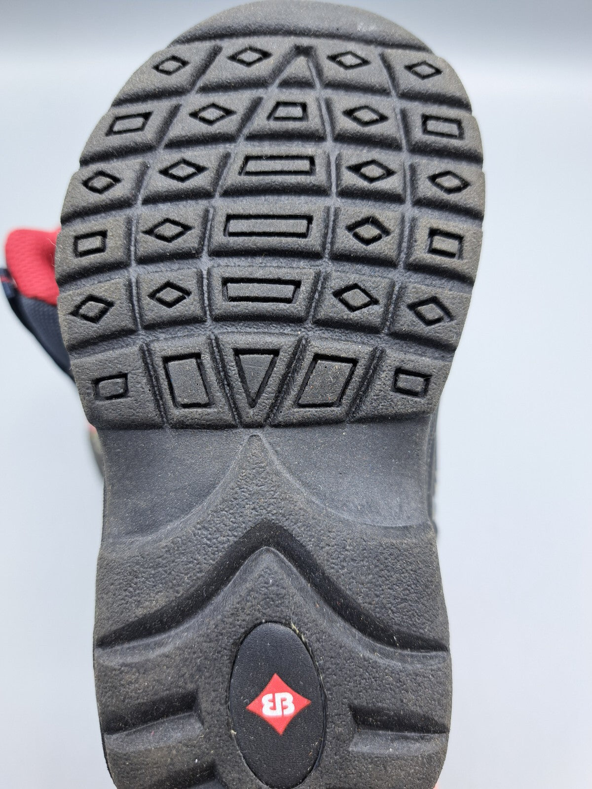 EB Kids Winterstiefel Gr. 21 Schwarz Rot Comfortex Membrane Klett Kinder G2
