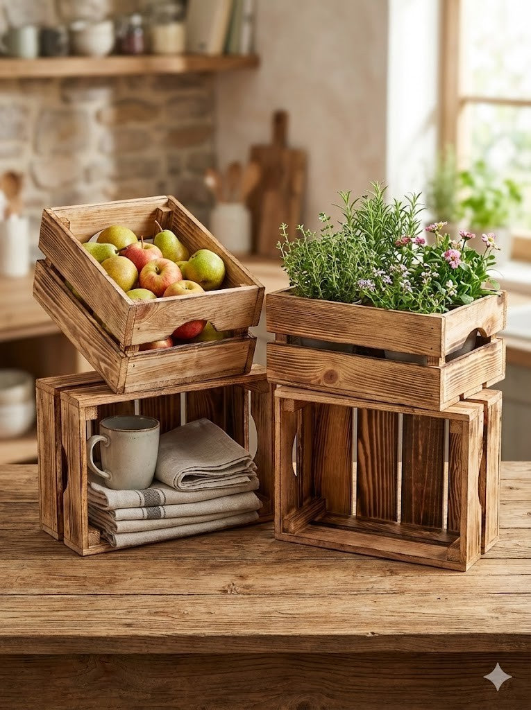 Kesper Aufbewahrungs- & Dekokiste | FSC Kiefernholz Box