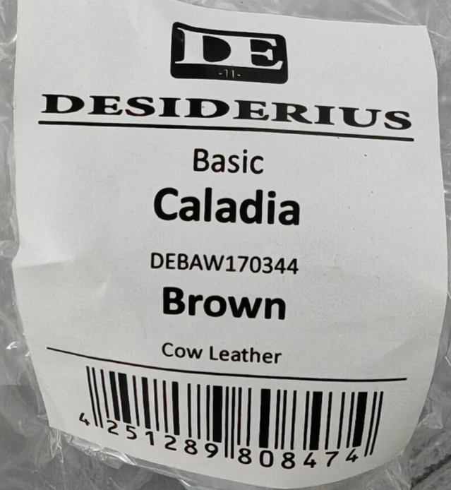 Desiderius Caladia Damen Ledertasche Braun Echtleder Shopper Schultertasche H2