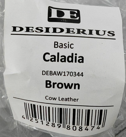 Desiderius Caladia Damen Ledertasche Braun Echtleder Shopper Schultertasche H2