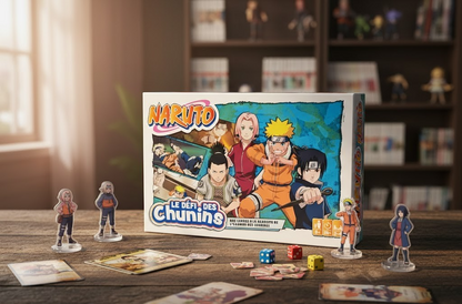 Naruto Chunin Exam Sprint Board Game – Action, Strategie & Spaß für Fans